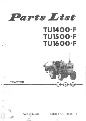 TU1400,TU1500,TU1600,K3A,K3B,K3C