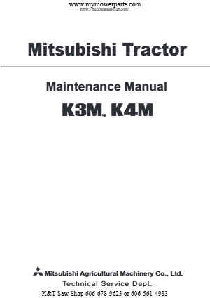 Инструкция по ремонту K3M,K4M