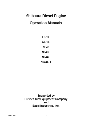 Инструкция по обслуживанию E673L ,S773L, N843, N843L, N844L, N844L-T